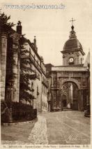 Carte postale ancienne - 78. - BESANÇON. - Square Castan - Porte Noire - Cathédr...