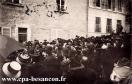 Carte postale ancienne - Intronisation de Monseigneur François-Léon Gauthey à Be...