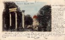 Carte postale ancienne - Besançon - Square Archéologique.