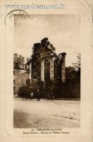 Carte postale ancienne - 34. - BESANÇON-les-BAINS - Square Castan - Ruines du Th...