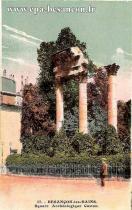 Carte postale ancienne Besançon - Ch. Girardot & Cie - 37. - BESANÇON-les-BAINS. - Square Archéologique Castan