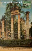 Carte postale ancienne - 23. - BESANÇON-les-BAINS. Square Archéologique Castan. ...
