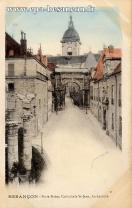 Carte postale ancienne - BESANÇON. - Porte Noire, Cathédrale St-Jean, Archevêché
