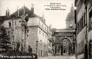 Carte postale ancienne - BESANÇON  - La Colonnade du Square Castan, la Porte Noi...