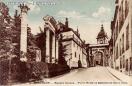 Carte postale ancienne - 3. - BESANÇON. - Square Castan. - Porte Noire et Cathéd...