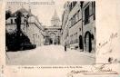 Carte postale ancienne - 8. - BESANÇON. - La Cathédrale Saint-Jean et la Porte N...