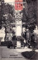 Carte postale ancienne - BESANÇON. Ruines du Square Archéologique