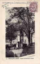 Carte postale ancienne - 23. -  BESANÇON-les-BAINS. - Square Archéologique Casta...