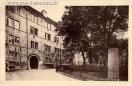 Carte postale ancienne - Institution Saint-Jean. - BESANÇON. Entrée sur le Squar...