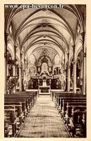 Carte postale ancienne Besançon - H. Tourte & Petetin - Institution Saint-Jean. - BESANÇON. Intérieur de la Chapelle.