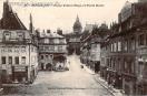 Carte postale ancienne - 18 - BESANÇON - Place Victor-Hugo et Porte Noire