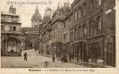 Carte postale ancienne - Besançon - La Cathédrale et la Maison où est né Victor ...