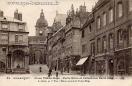 Carte postale ancienne - 39 - BESANÇON - Place Victor-Hugo - Porte-Noire et Cath...