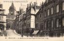 Carte postale ancienne - 38 BESANÇON. - La Maison où est né Victor Hugo et la Po...