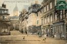 Carte postale ancienne - BESANÇON. - Cathédrale et Maison où est né Victor Hugo.