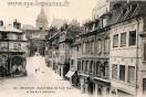 Carte postale ancienne - 401 - BESANÇON - Maison natale de Victor Hugo et Rue de...