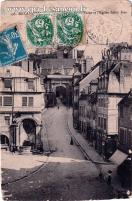 Carte postale ancienne - 108 - BESANÇON - La Porte Noire et l'Eglise Saint-Jean
