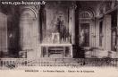 Carte postale ancienne - BESANÇON. - La Sainte Famille. - Chœur de la Chapelle.