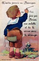 Carte postale ancienne - N'as-tu jamais vu Besançon... Ne t'en fais pas. Baisse ...