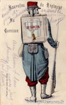 Carte postale ancienne - Nouvelles du Régiment - Ma Garnison - BESANÇON
