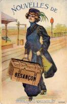 Carte postale ancienne - NOUVELLES DE BESANÇON