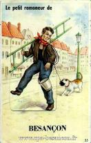 Carte postale ancienne - Le petit ramoneur de BESANÇON