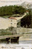 Carte postale ancienne - BESANÇON - Chemin couvert de la Citadelle à Tarragnoz