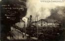 Carte postale ancienne - Incendie du Moulin de Tarragnoz - 7 Juin 1915