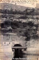 Carte postale ancienne - 164 - BESANÇON - Le Canal sous la Citadelle