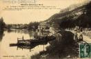 Carte postale ancienne - Besançon Historique (M. D.) - 79. - Le Doubs à Tarragno...