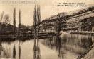 Carte postale ancienne Besançon - C.L.B - 162. - BESANÇON-les-BAINS - Le Doubs à Tarragnoz, la Citadelle.