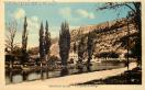Carte postale ancienne Besançon - A. Hendré - 47 BESANÇON (Doubs). - Le Chemin de Halage.