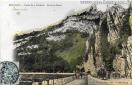 Carte postale ancienne Besançon - L. F. et V. - BESANÇON. - Pointe de la Citadelle - Route de Beure