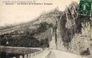Carte postale ancienne - Besançon. - Les Rochers de la Citadelle à Tarragnoz