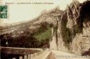 Carte postale ancienne - Besançon. - Les Rochers de la Citadelle à Tarragnoz