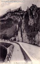 Carte postale ancienne - 113 BESANÇON - Les Remparts et la Citadelle
