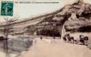 Carte postale ancienne - 516 - BESANÇON - La Citadelle et Route de BEURE