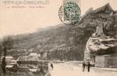 Carte postale ancienne - 46 BESANÇON - Route de Beure