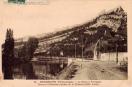 Carte postale ancienne - 11. BESANÇON Pittoresque - Le Doubs à Tarragnoz - Roche...