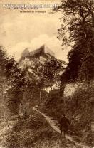Carte postale ancienne - 118. - BESANÇON-les-BAINS - Le Sentier du Printemps