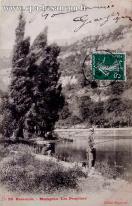 Carte postale ancienne - 20. Besançon. - Mazagran. Les Peupliers
