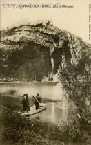 Carte postale ancienne - 80. - BESANÇON-les-BAINS. - Le Doubs à Mazagran