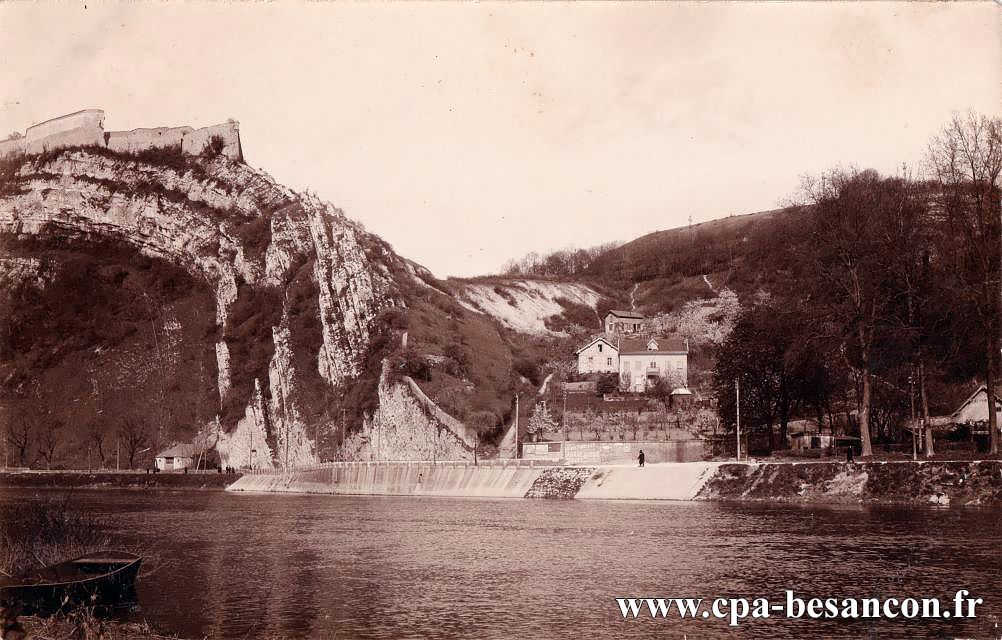 Besançon les rochers de la citadelle à tarragnoz