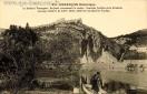 Carte postale ancienne - 37. BESANÇON Historique - Le Doubs à Tarragnoz. Au fond...