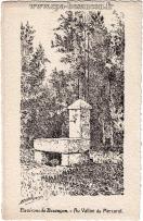 Carte postale ancienne - Environs de Besançon. - Au Vallon du Mercurot.