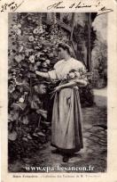 Carte postale ancienne - Roses Trémières. - Collection des Tableaux de M. Trémol...