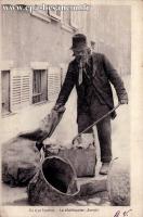 Carte postale ancienne - Un type bisontin - Le Chiffonnier Joseph