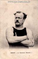 Carte postale ancienne - OBRIOT. "Le Champion Bisontin"