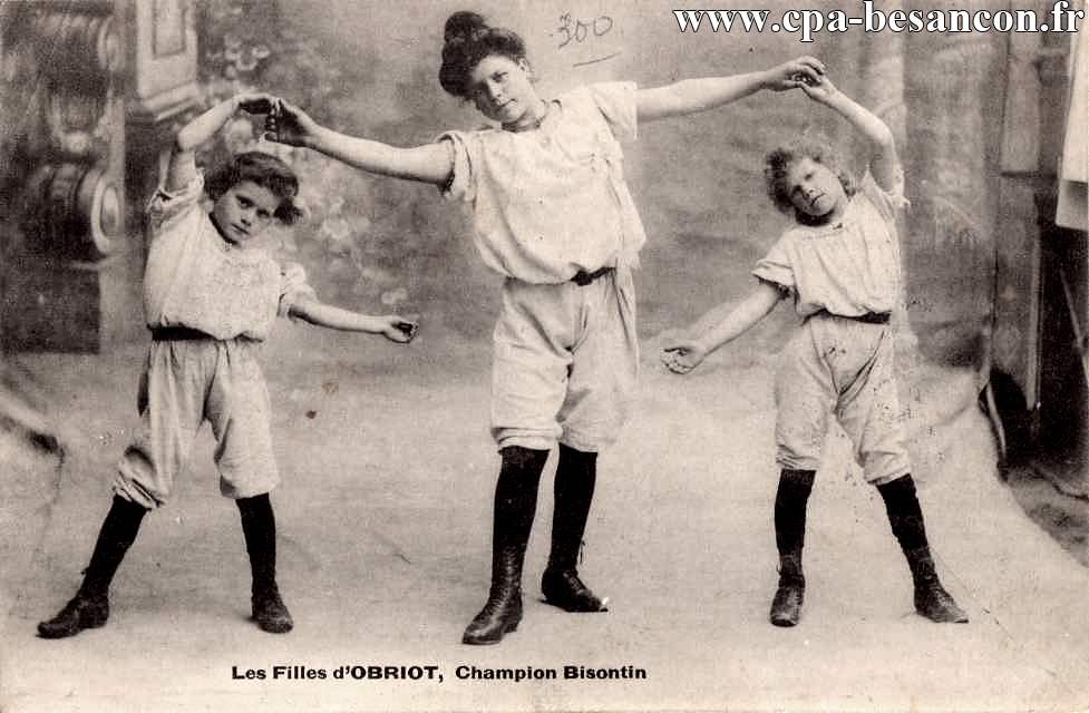 Les filles d'obriot, champion bisontin