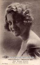 Carte postale ancienne - Fêtes de Pasteur. - BESANÇON 1923 - Melle Rolande JORIO...